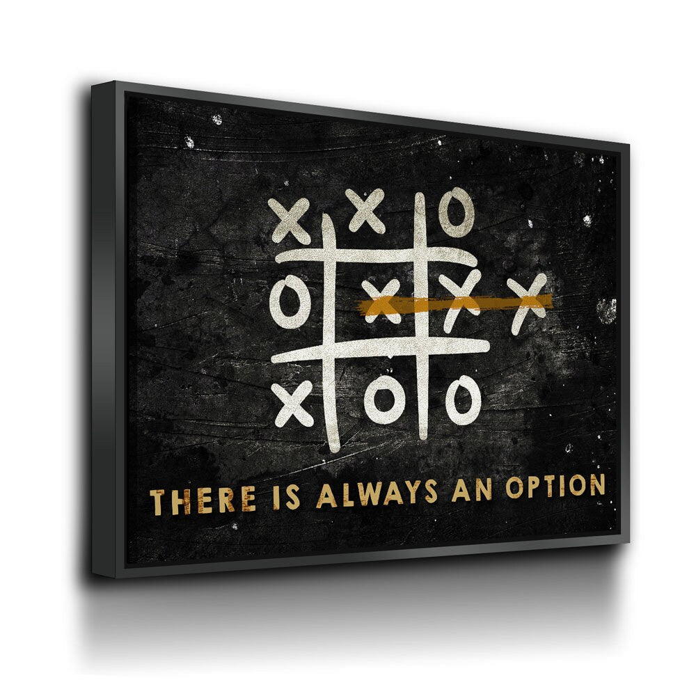 There Is Always An Option Canvas Art
