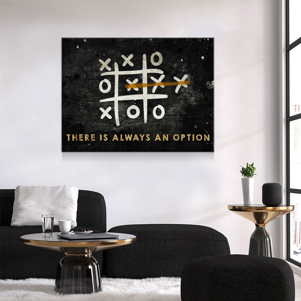 There Is Always An Option Canvas Art
