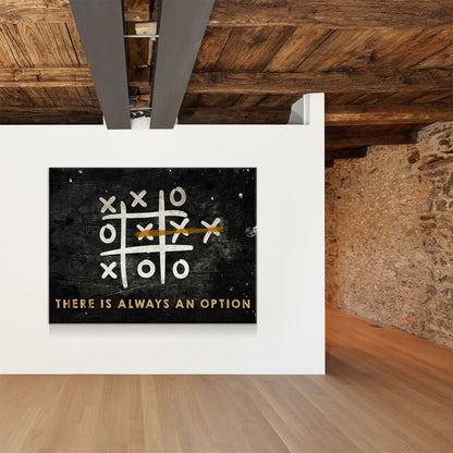 There Is Always An Option Canvas Art