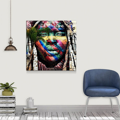 Rio De Janeiro Graffiti Canvas Wall Art, Street Art Decor