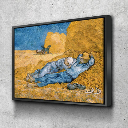 The Siesta canvas wall art, Van Gogh painting reproduction print