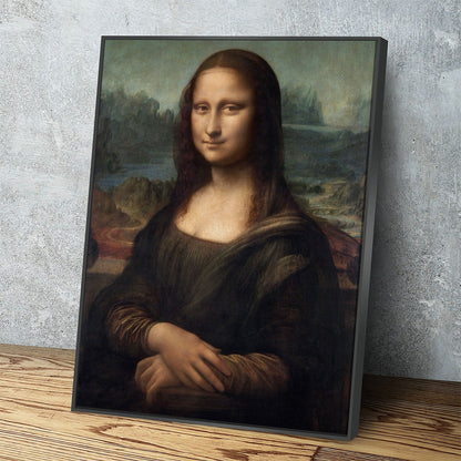 Mona Lisa da Vinci canvas wall art reproduction for classic decor