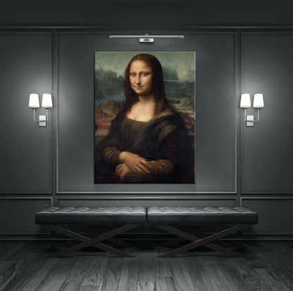 Mona Lisa Canvas Wall Art, Da Vinci Print Reproduction