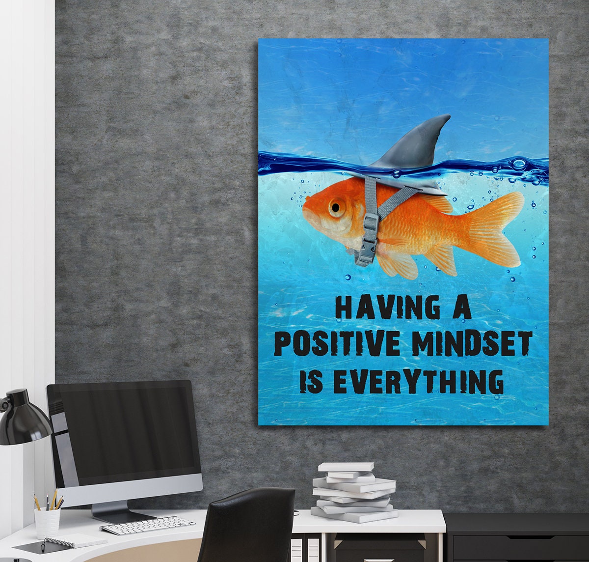 Having A Positive Mindset Is Everything Canvas Art