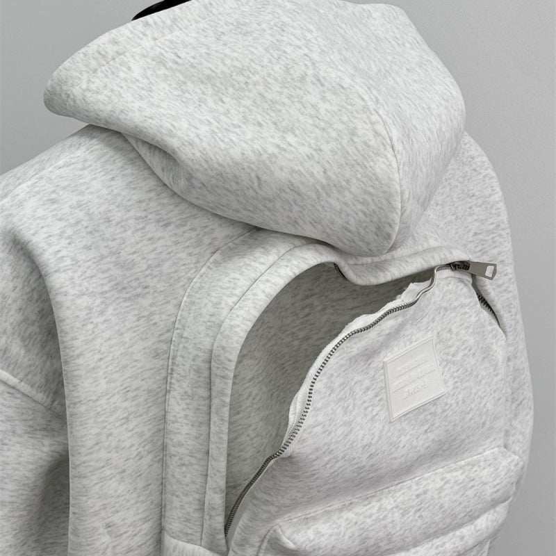 Backpack Hoodie – The Hoodie With a Hidden Backpack For Hands-Free Living