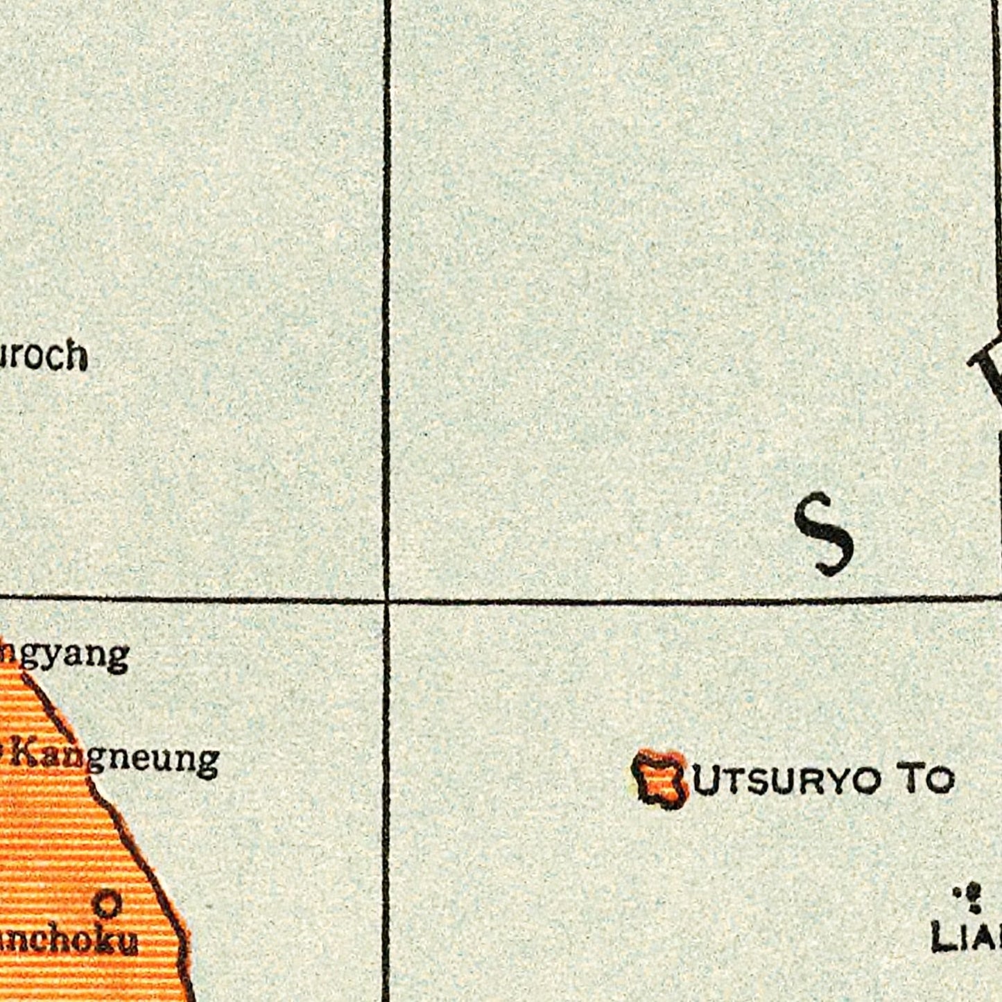 Vintage Map of Japan, 1943