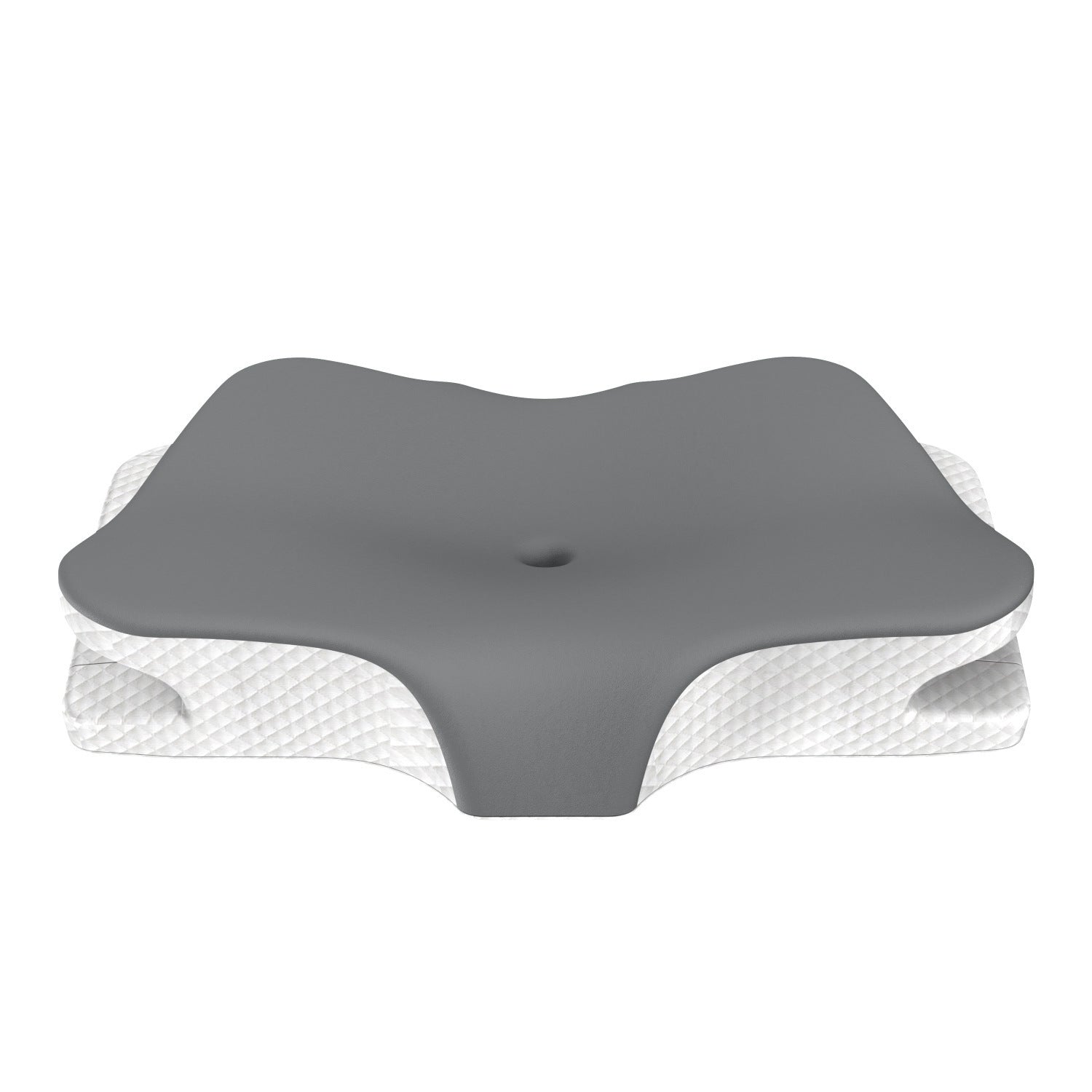 Gray cervical pillow