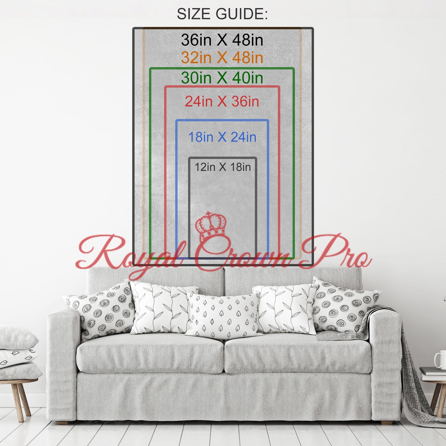 Waking Up This Morning I Smile Canvas Wall Art, Thich Nhat Hanh Quote, Meditation Wall Art, Motivational Quote, Spiritual Wall Decor, Zen