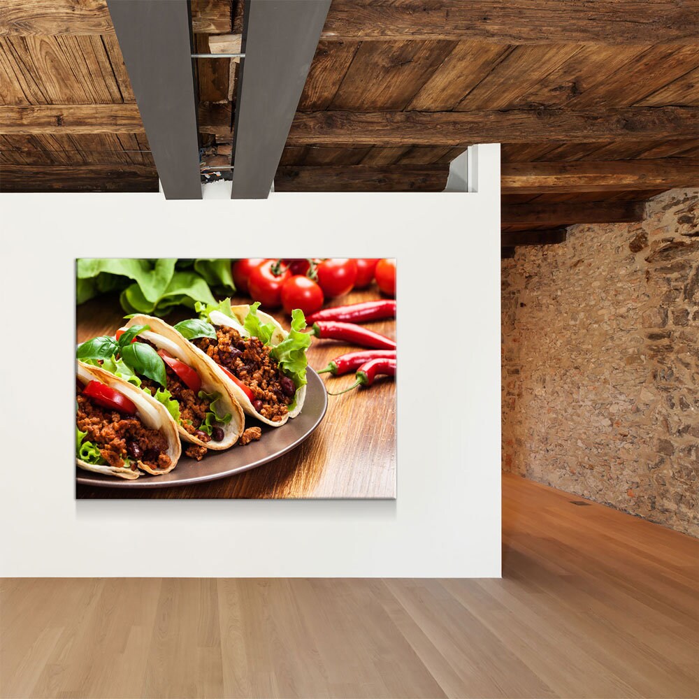 Tacos Canvas Wall Art