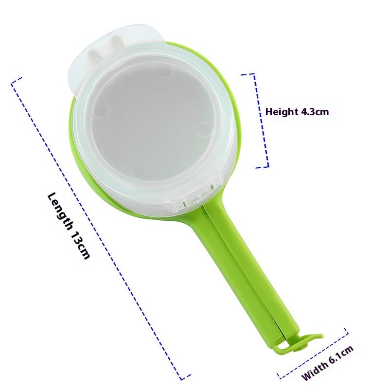 Green Reusable bag sealer clips