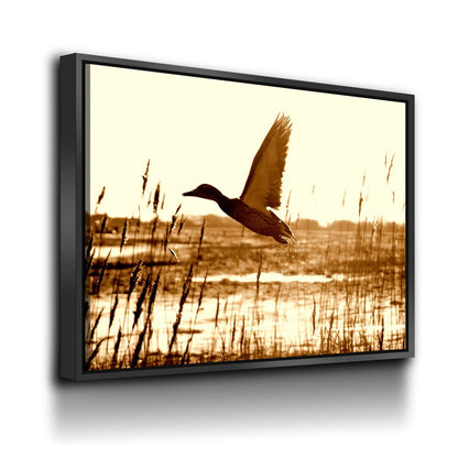 Duck Hunting Canvas Wall Art