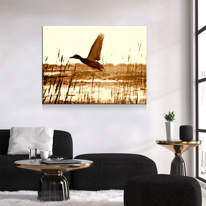 Duck Hunting Canvas Wall Art