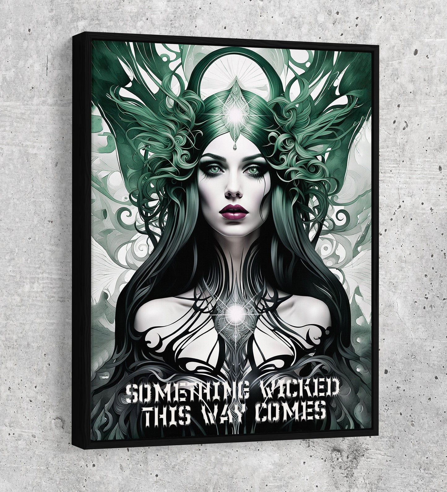 Something Wicked This Way Comes Canvas Wall Art