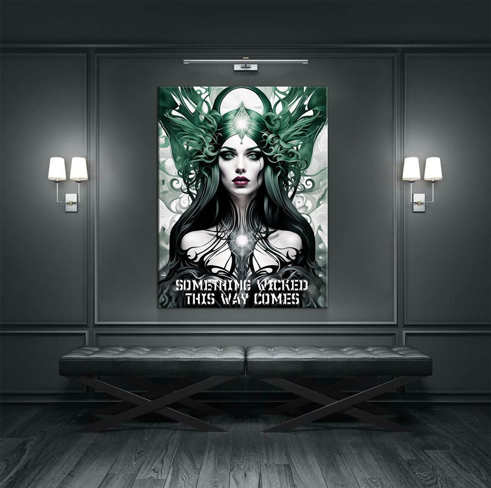 Something Wicked This Way Comes Canvas Wall Art