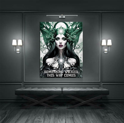 Something Wicked This Way Comes Canvas Wall Art