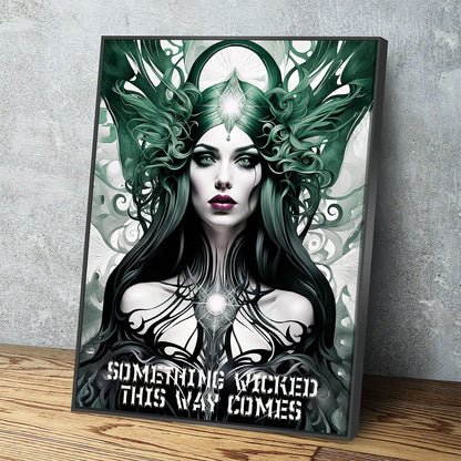 Something Wicked This Way Comes Canvas Wall Art