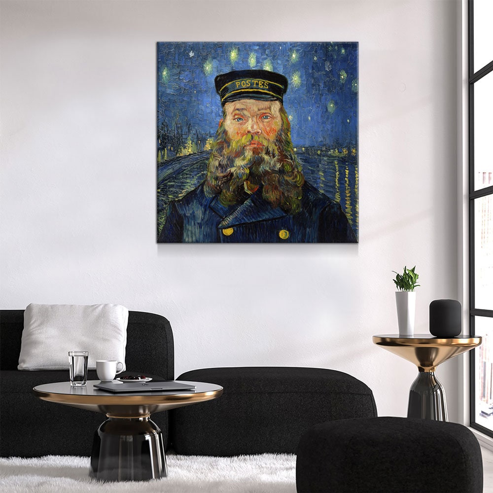 Van Gogh Mash Up Canvas Wall Art, Starry Night Rhone Print
