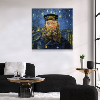 Van Gogh Mash Up Canvas Wall Art, Starry Night Rhone Print