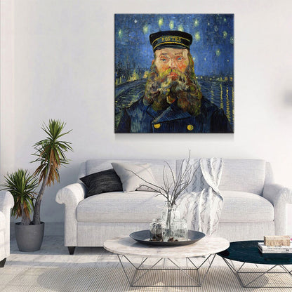 Van Gogh Mash Up Canvas Wall Art, Starry Night Rhone Print