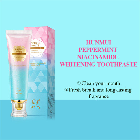 Bright White Niacinamide Whitening Toothpaste – Get a Dazzling Smile, Naturally
