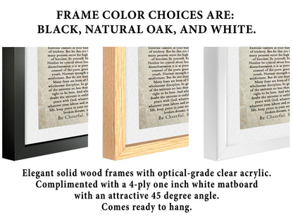 Personalized Annoying Each Other Since Framed Art Print