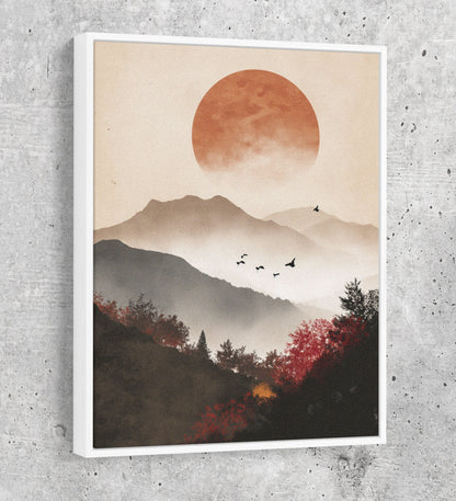Japandi Zen Style Canvas Wall Art