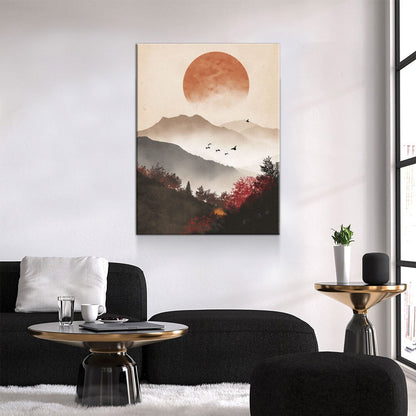 Japandi Zen Style Canvas Wall Art