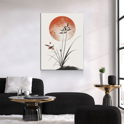 Japandi Minimalist Style Canvas Wall Art