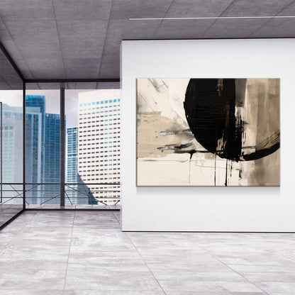 Japandi Style Canvas Wall Art, Minimalist Zen Decor