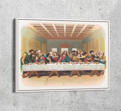 The Last Supper da Vinci canvas wall art