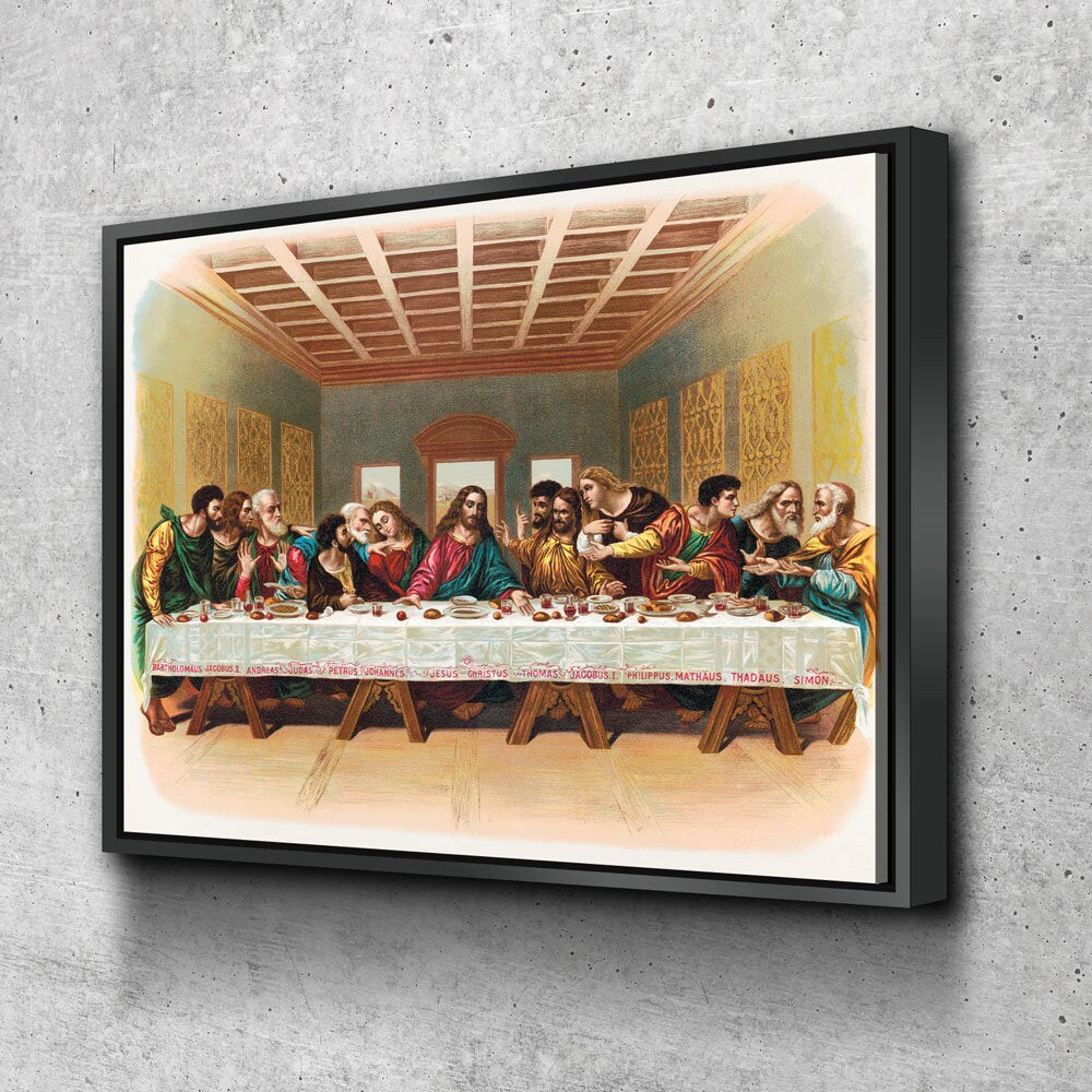 The Last Supper Canvas Wall Art