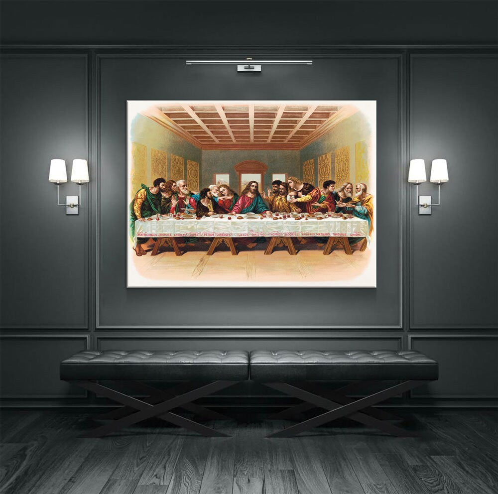 The Last Supper Canvas Wall Art