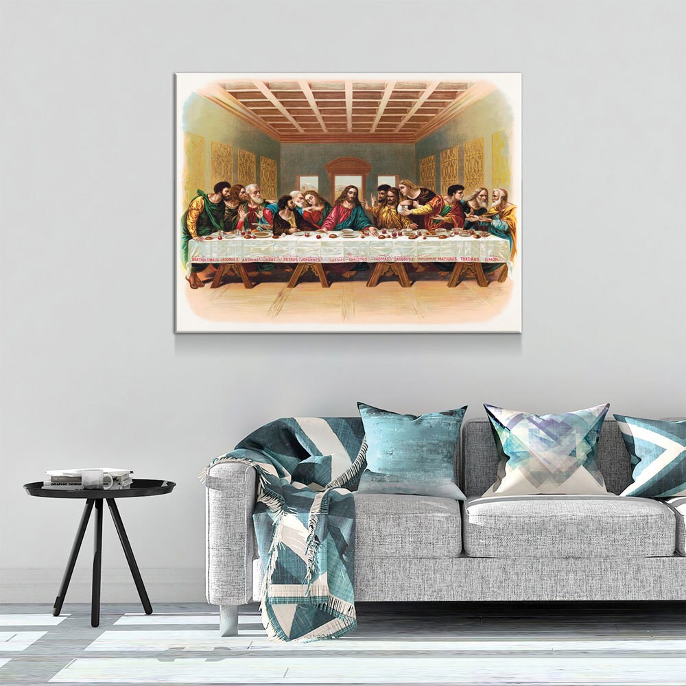 The Last Supper Canvas Wall Art