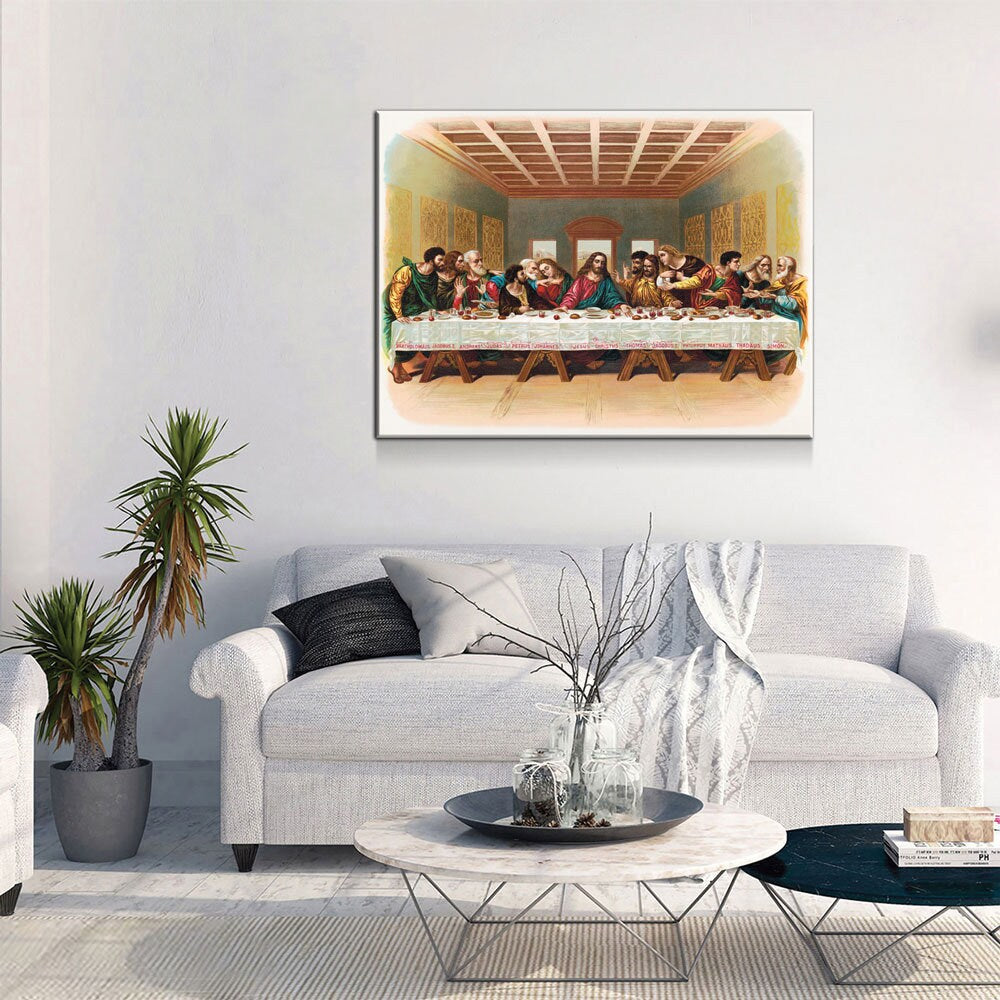 The Last Supper Canvas Wall Art