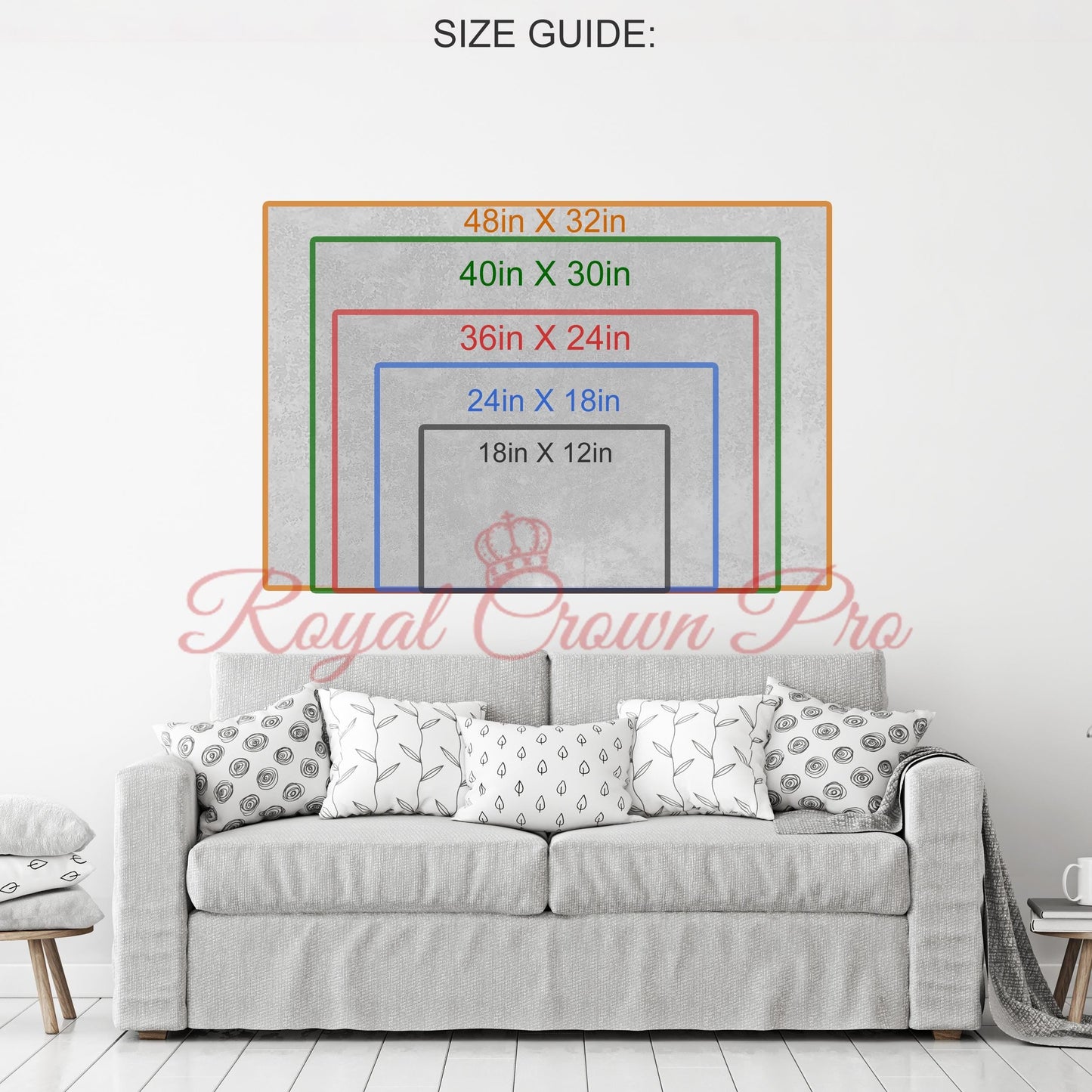 Jesus Walking On Water Christian Canvas Wall Art