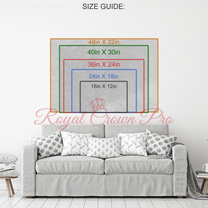 Jesus Walking On Water Christian Canvas Wall Art