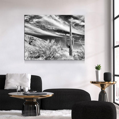 Saguaro Cactus Canvas Wall Art