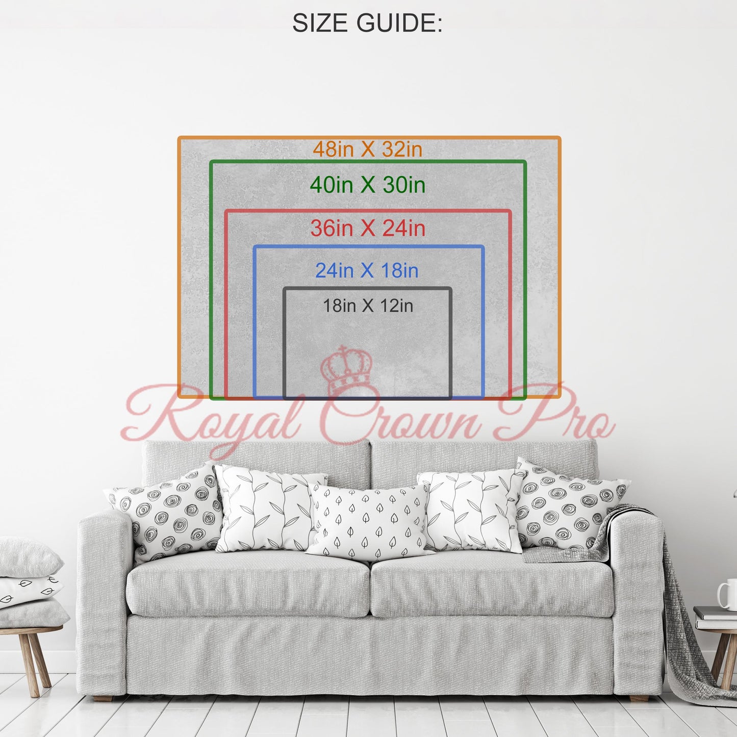 Tropical Beach Sunset Canvas Wall Art