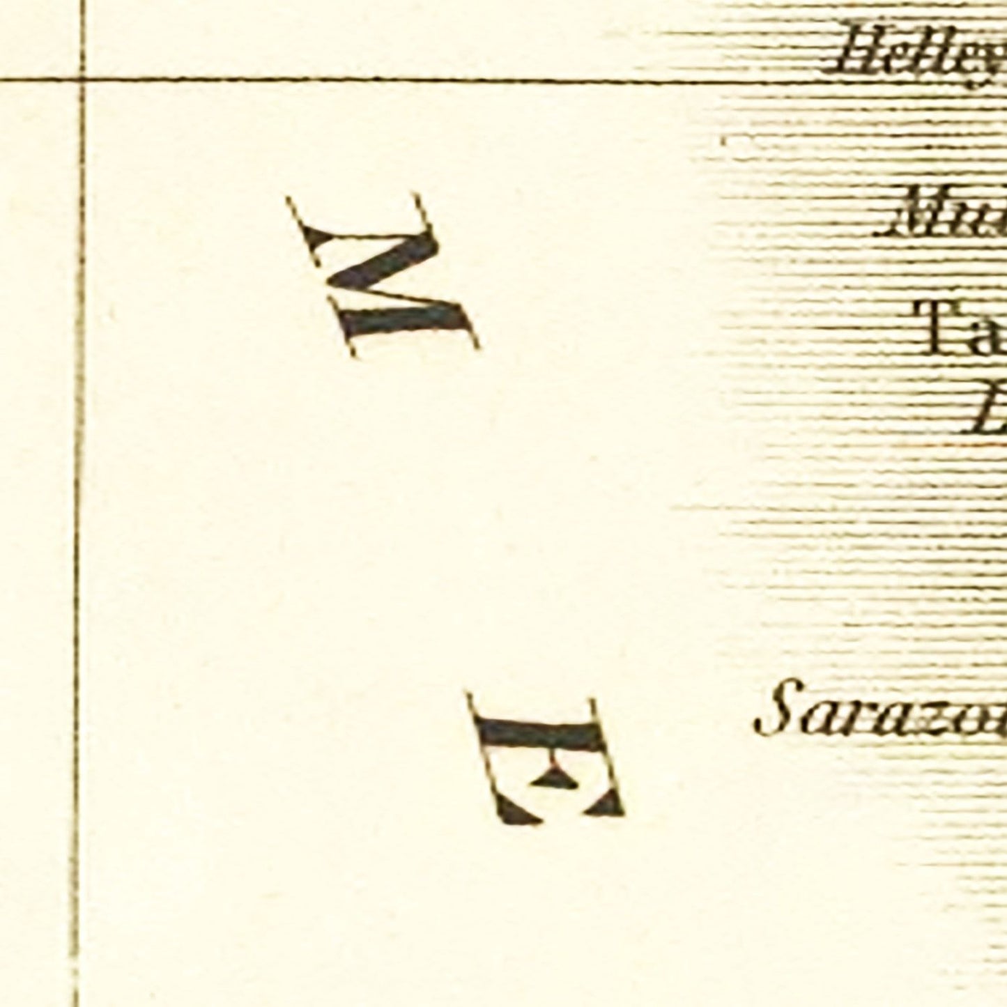Vintage Map of Florida, 1831