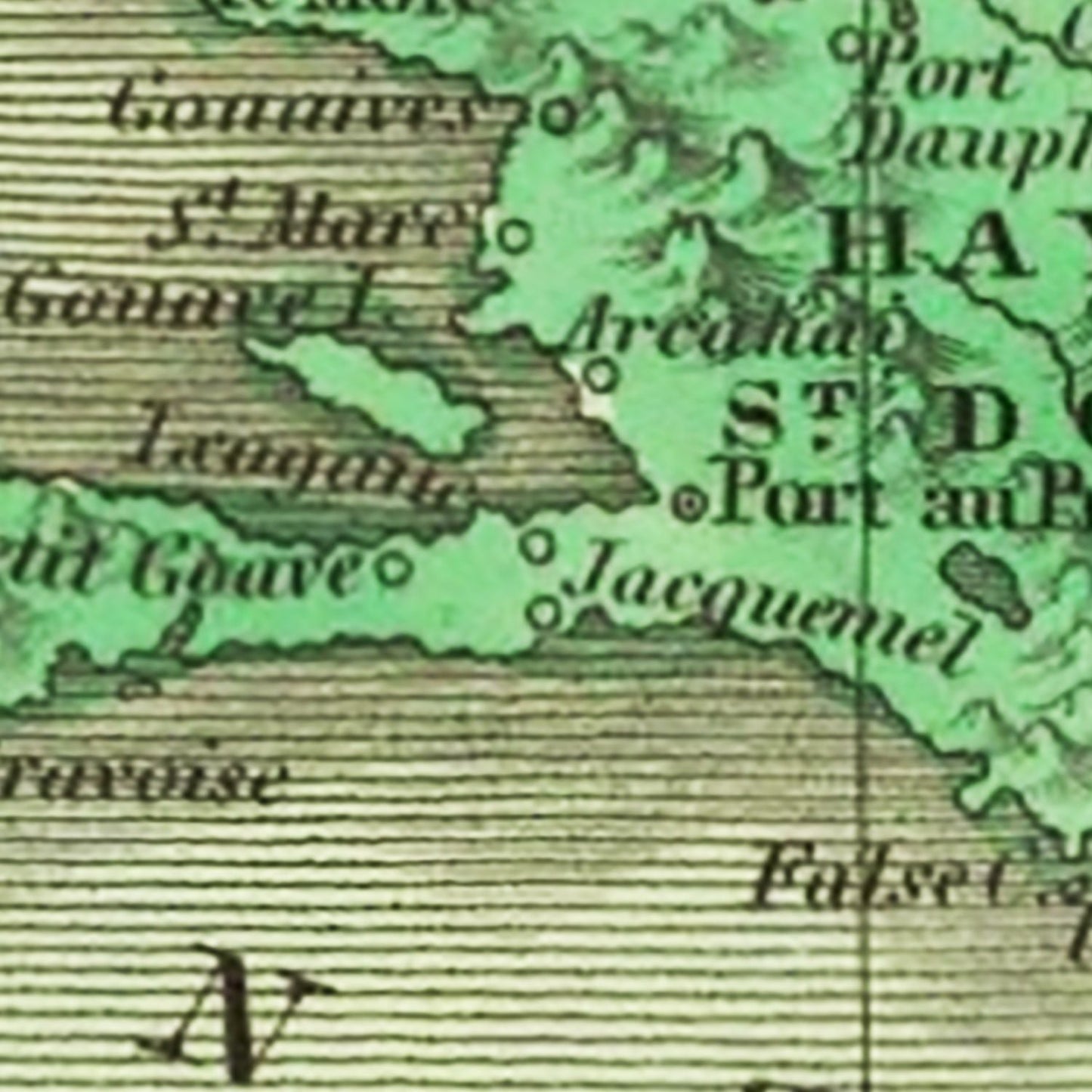 Vintage Map of the West Indies, 1831