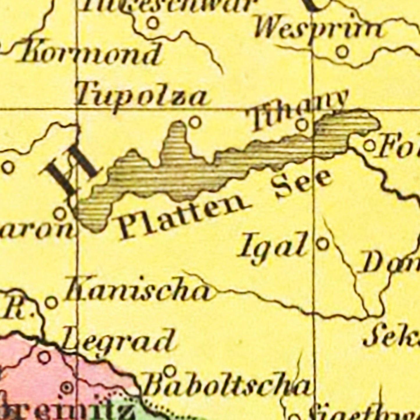 Vintage Map of Austria, 1831