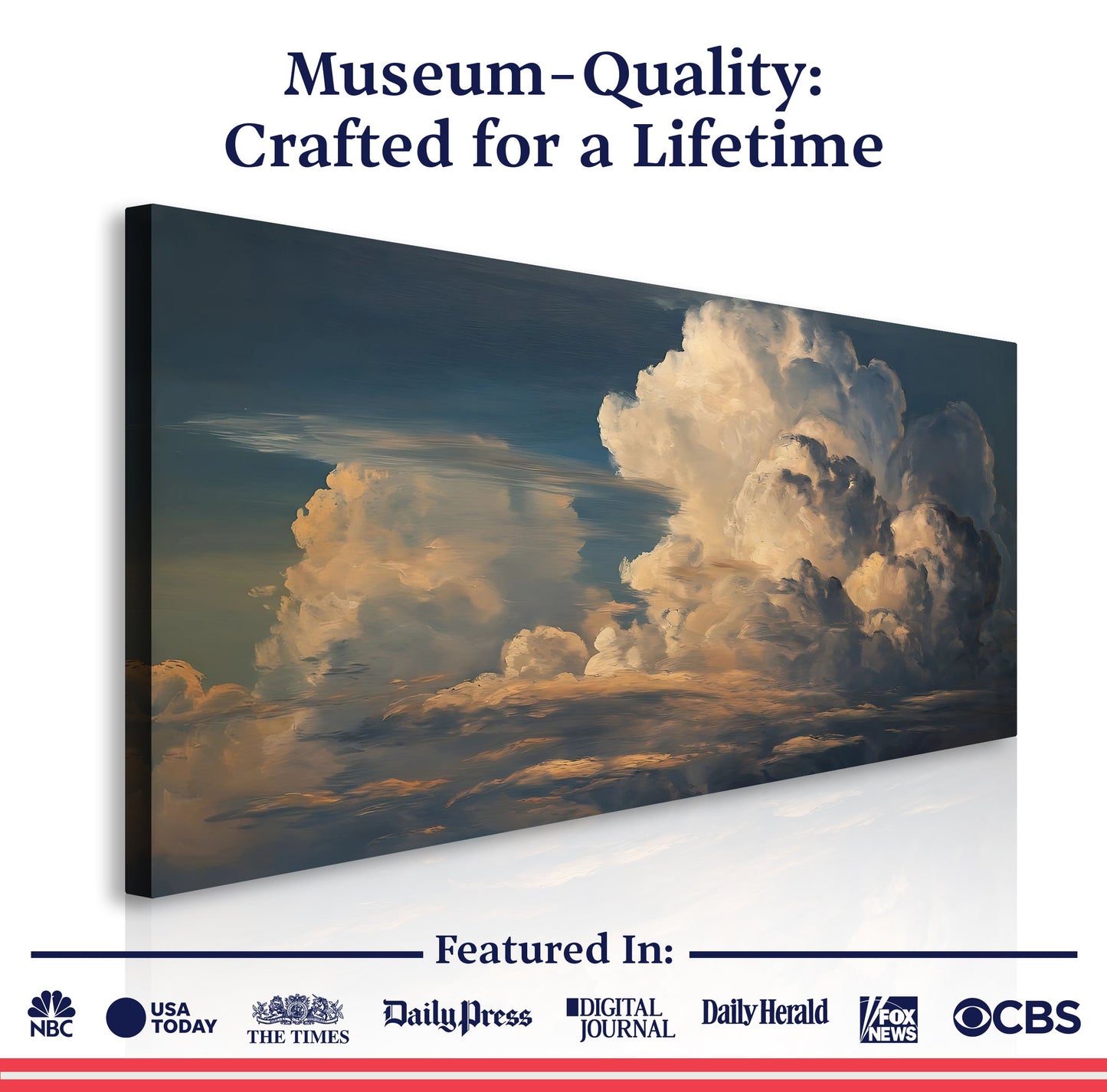 Cloud Sky Canvas Wall Art