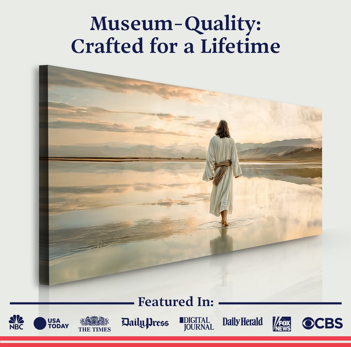 Reflections Faith Canvas Wall Art IX