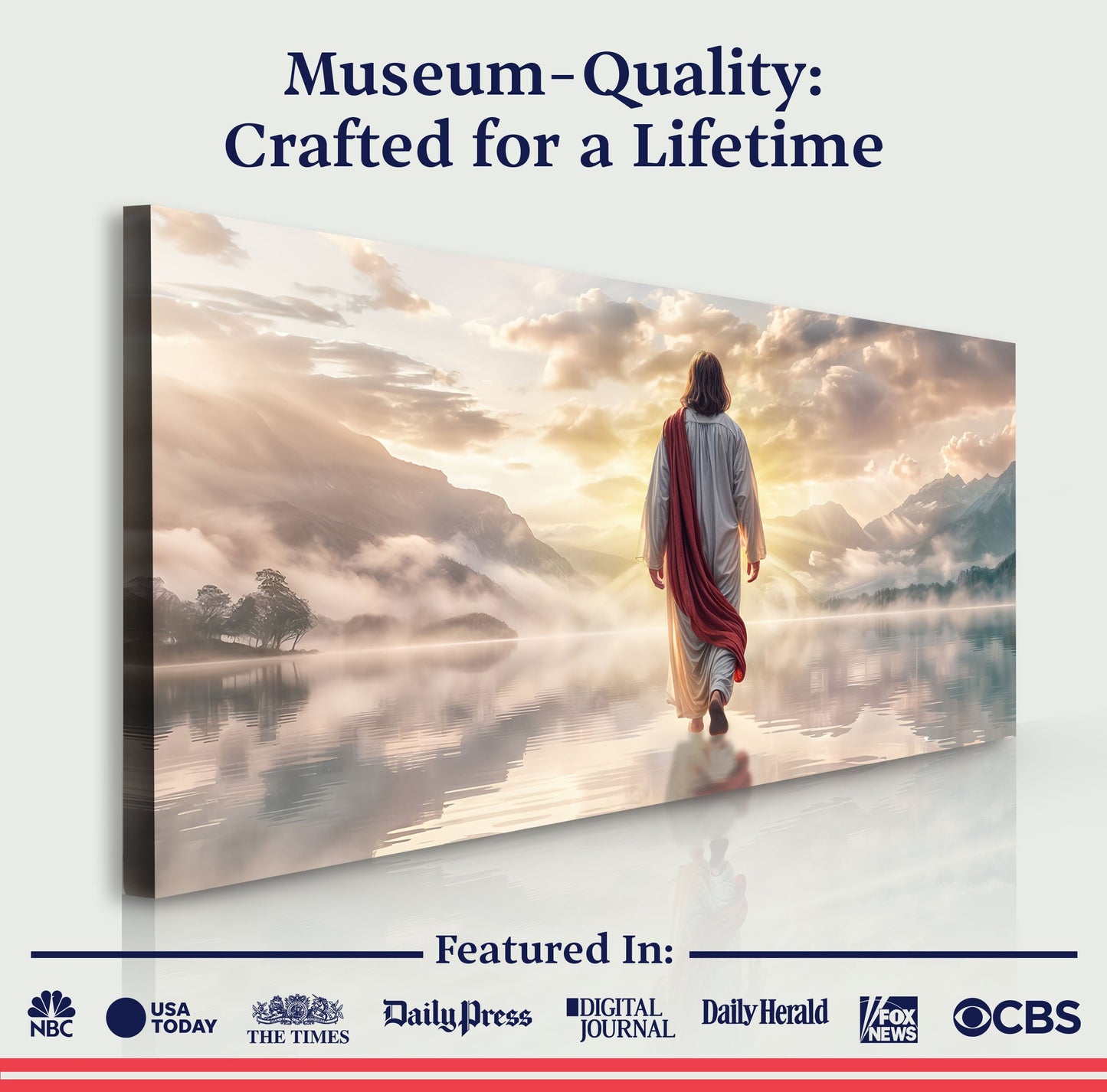 Reflections Faith Canvas Wall Art II