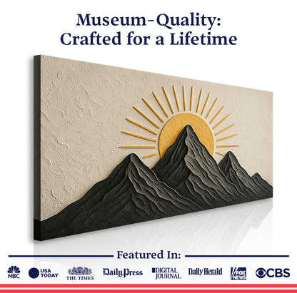 Mountain Majesty Canvas Wall Art