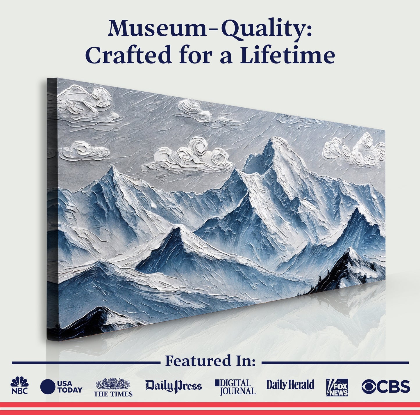 Mountain Minimalist Canvas Wall Art