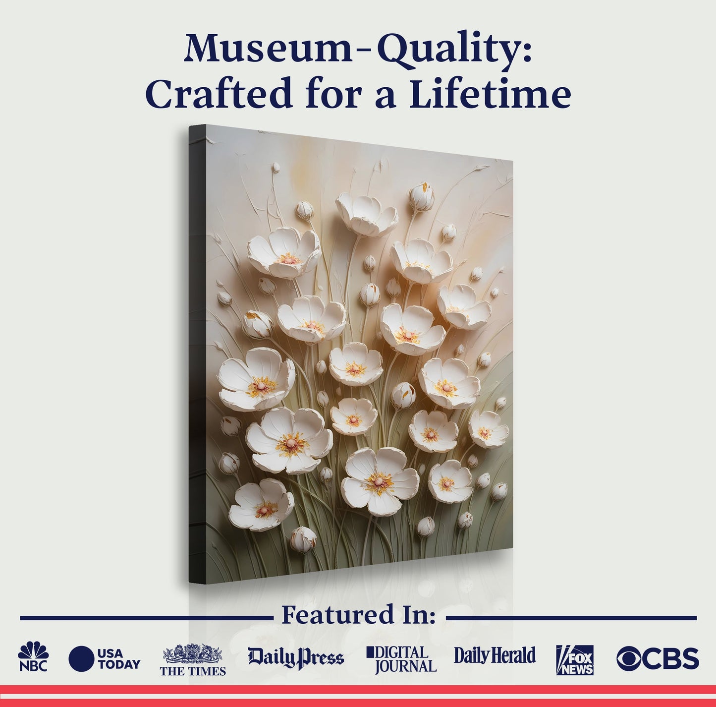 Floral Canvas Wall Art