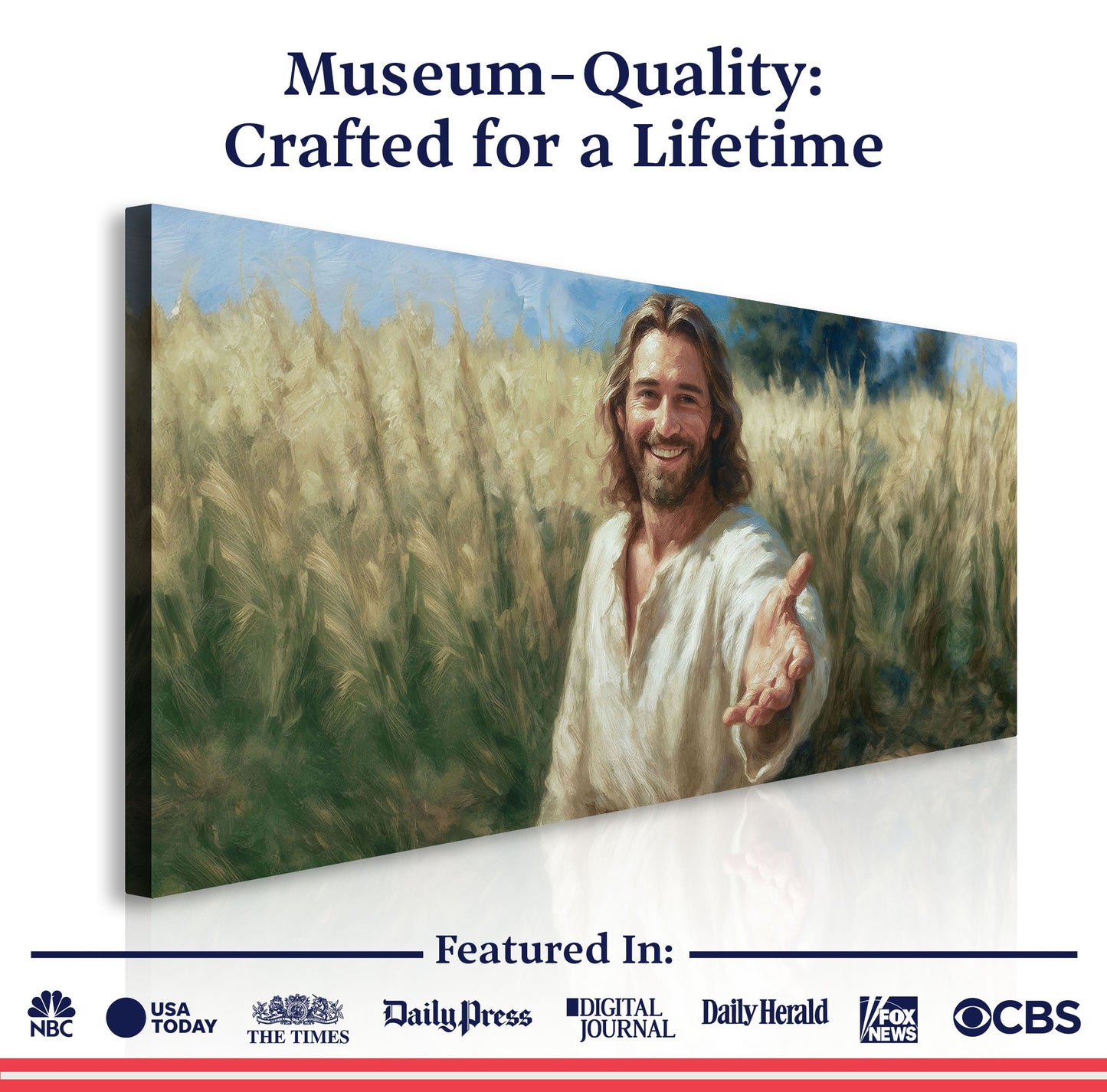 Savior's Invitation Faith Canvas Wall Art III