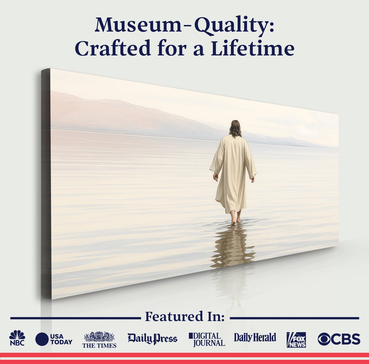 Reflections Faith Canvas Wall Art XII