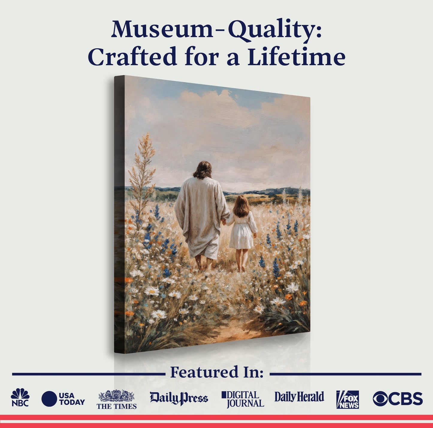 Steps of Faith Canvas Wall Art